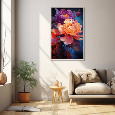 Tableau Pivoine Moderne